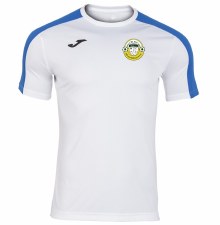 Joma Mountshannon Celtic FC Academy Training Tee White Royal Age 13-14